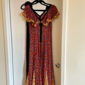Doen size L floral dress